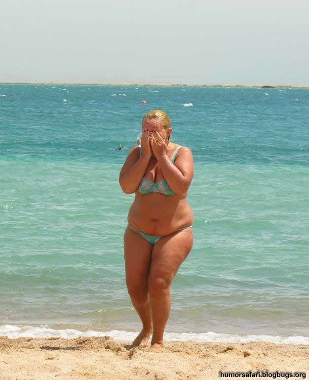 Крупные Женщины На Пляже