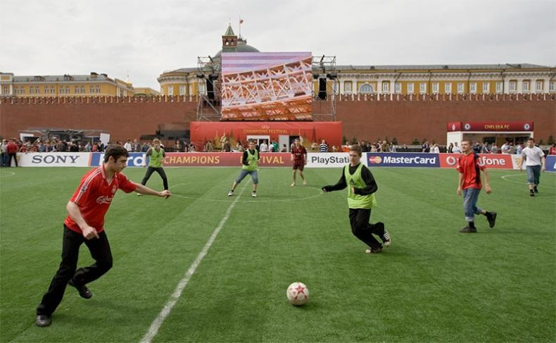 Финал Лиги Чемпионов в Москве (12 фото)