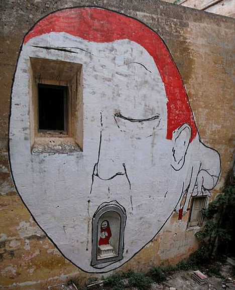 Граффити с различных улиц мира (92 фото)