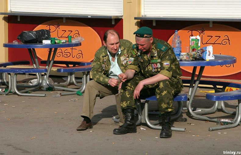 Вчерашний день пограничника в Москве (32 фото)