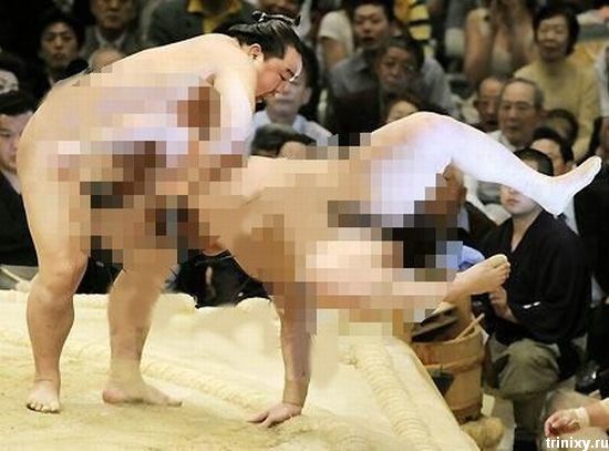 Не порно, но задорно. Пикантное сумо (12 фото)