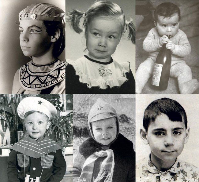 Детские фотографии знаменитостей (80 фото)