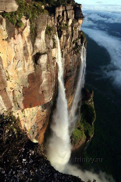 Водопад Ангелов в Венесуэле - самый высокий в мире (24 фото)