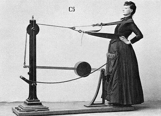 Фитнес в 19 веке (8 фото)