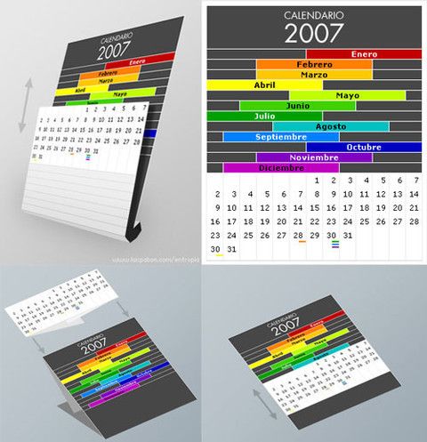 Календари бывают разные (43 фото)