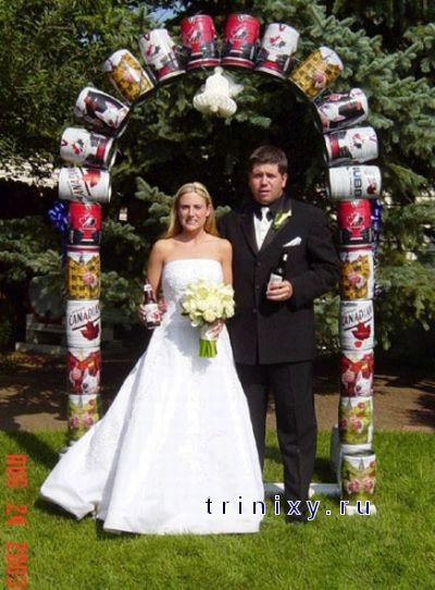 Самые необычные свадьбы (72 фото)
