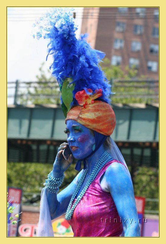 Парад русалок в Нью-Йорке (57 фото) Есть НЮ