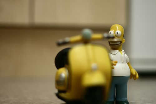 Приключения Гомера Симпсона в современном мире (60 фото)