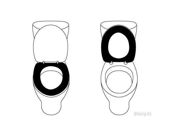Туалетные таблички часть ДВА (45 работ)