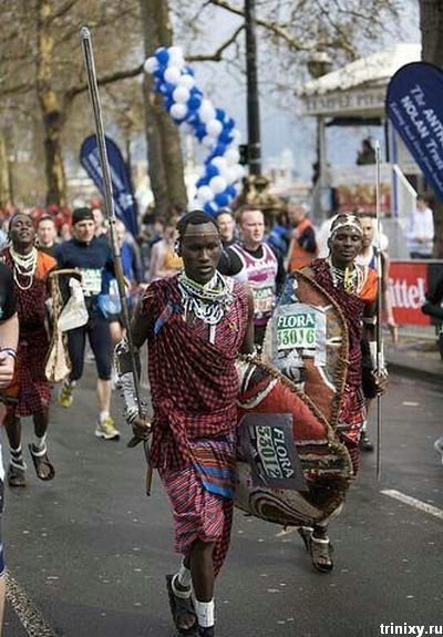 Круто! Прикольные костюмы участников марафона (15 фото)