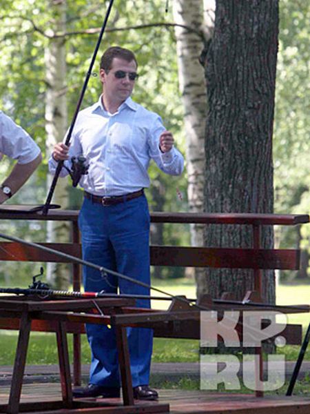 Рыблка с Президентом России (19 фото)