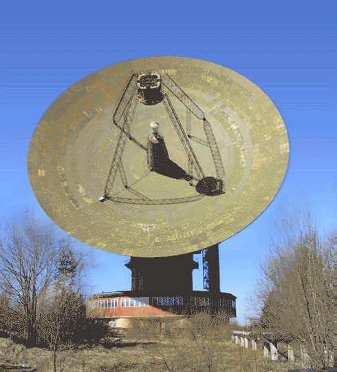 Гигантский радиотелескоп недалеко от Москвы (15 фото)