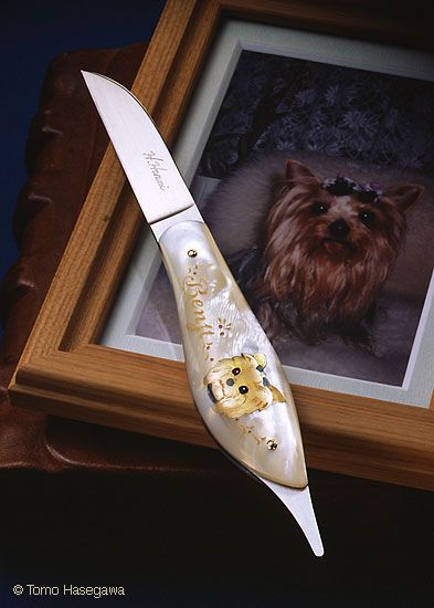 ХАРУМИ ХИРАЯМА - создательница ножей-шедевров (42 фото)