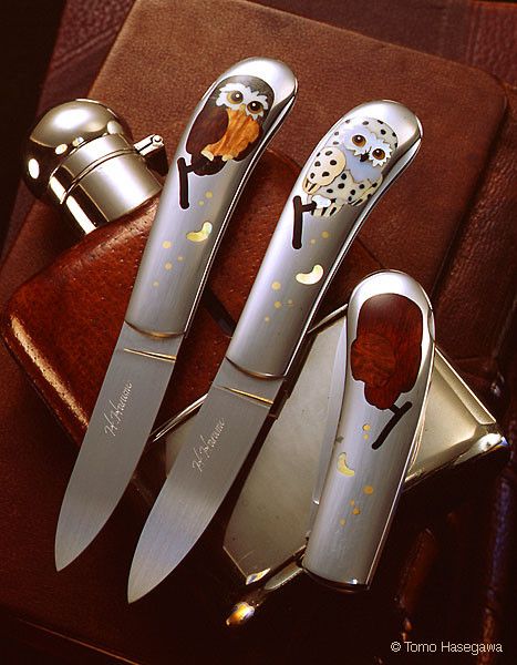 ХАРУМИ ХИРАЯМА - создательница ножей-шедевров (42 фото)