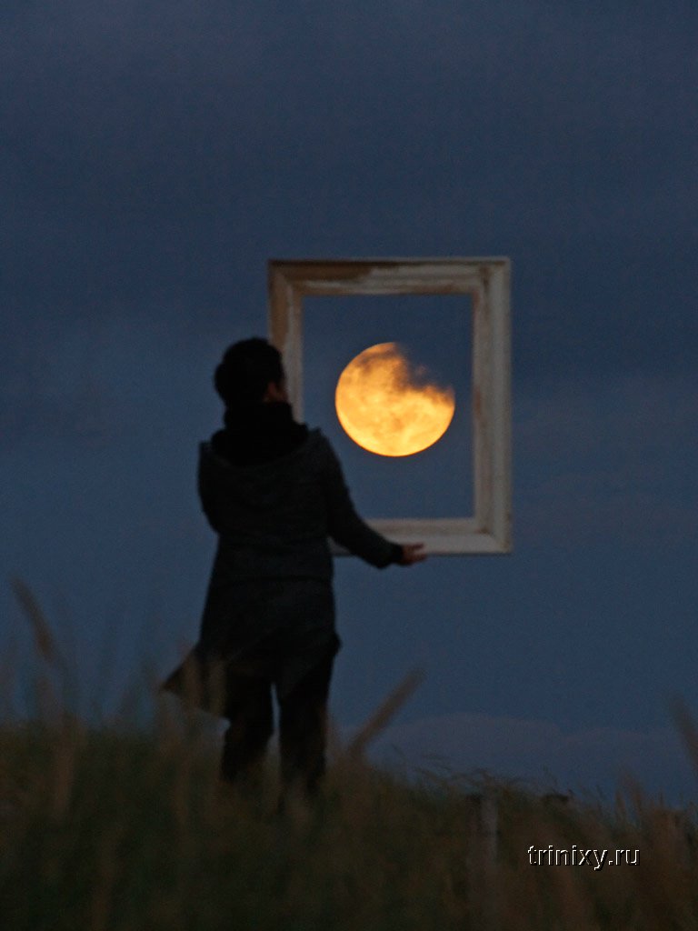 Лунный креатив (43 фото)