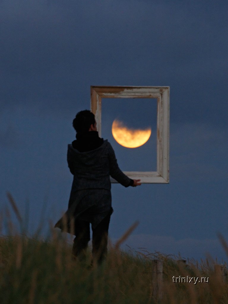 Лунный креатив (43 фото)