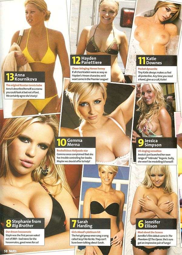 50 самых сексуальных блондинок 2008 года (9 сканов)