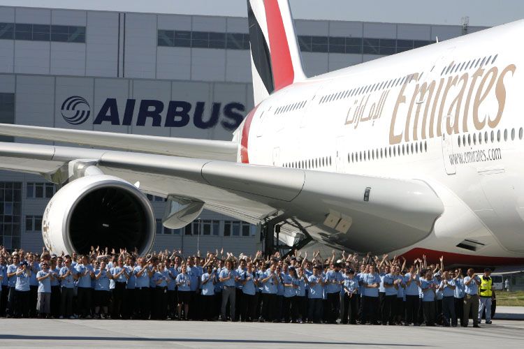 Airbus A380 - шикарный самолет (7 фото)