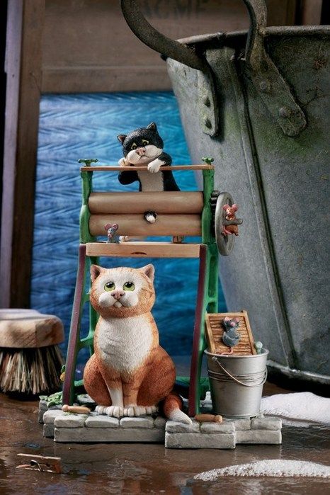 Классные коты от Linda Jane Smith (34 картинки)