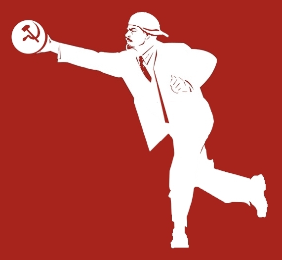 Прикольная фотожаба на плакат с Лениным (53 штуки)