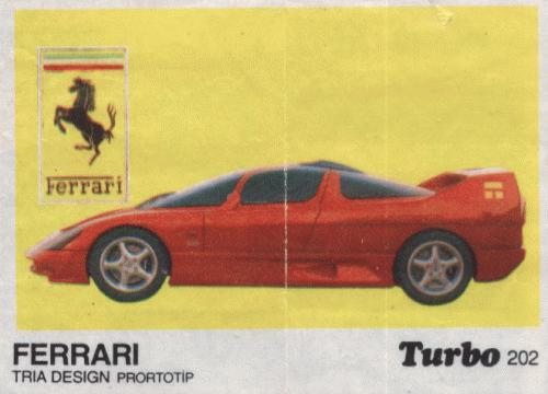 Полная коллекция вкладышей Turbo (329 штук)