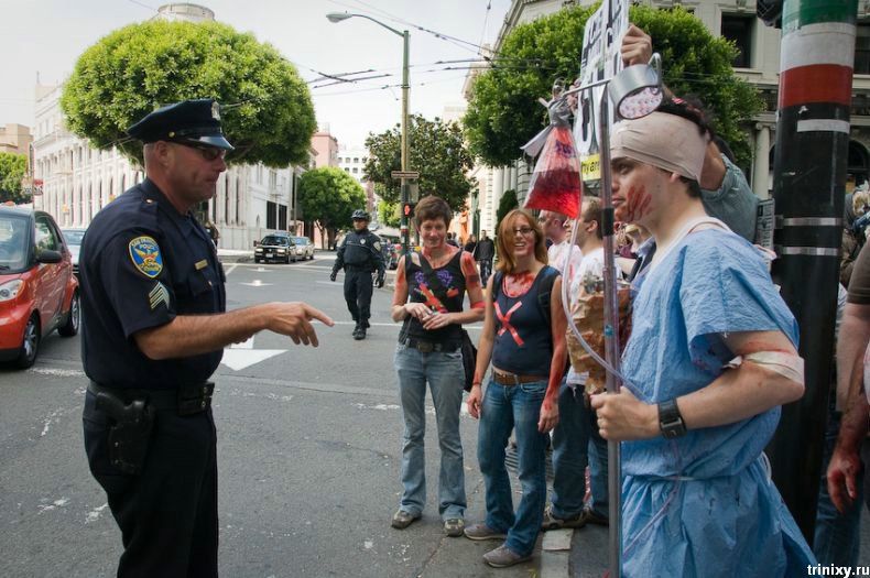 Зомби-парад в Сан-Франциско 2008 (29 фото)