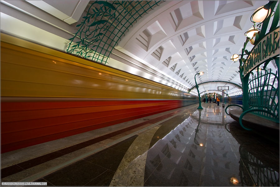 Славянский бульвар - новая станция московского метро (30 фото)