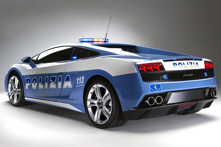 Lamborghini Gallardo LP560-4 Polizia (8 фото)