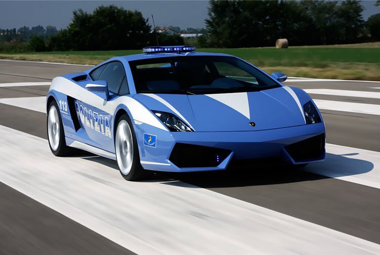 Lamborghini Gallardo LP560-4 Polizia (8 фото)