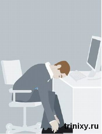 9 способов поспать в офисе (9 фото)
