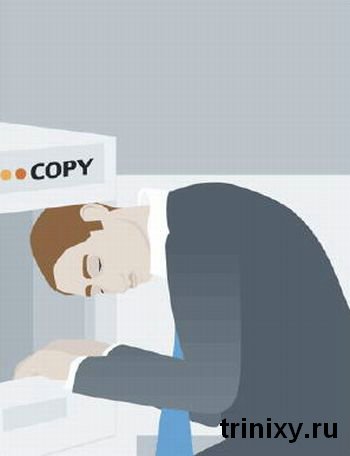9 способов поспать в офисе (9 фото)