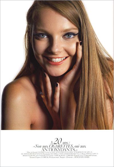 20-летняя модель в разном возрасте (6 фото)