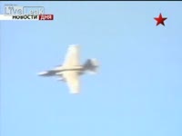 Российские войска уничтожают грузинский Су-24 (0.8 мб)