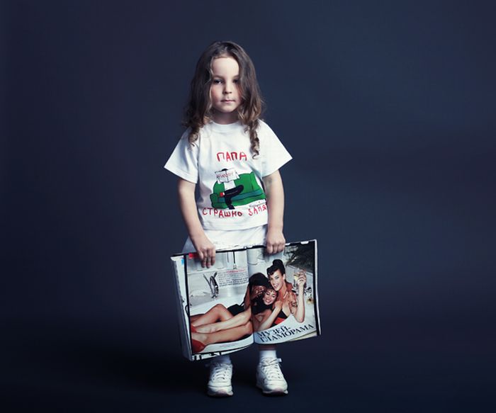 Детские прикольные футболки (45 фото)