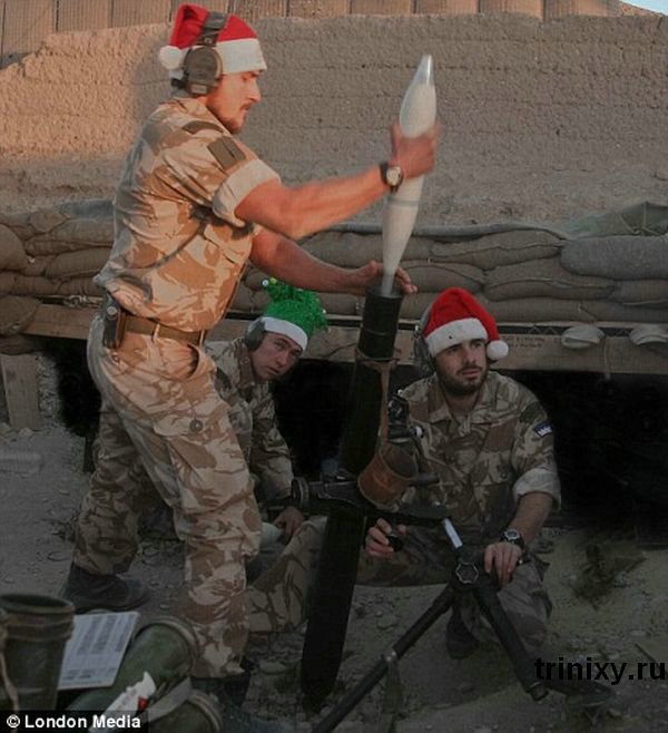 Рождество в Афганистане (4 фото)