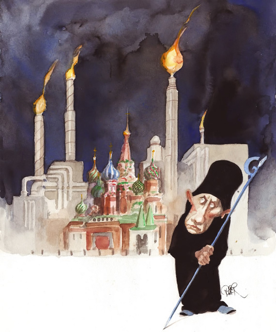 Газовая война в карикатурах (40 фото)