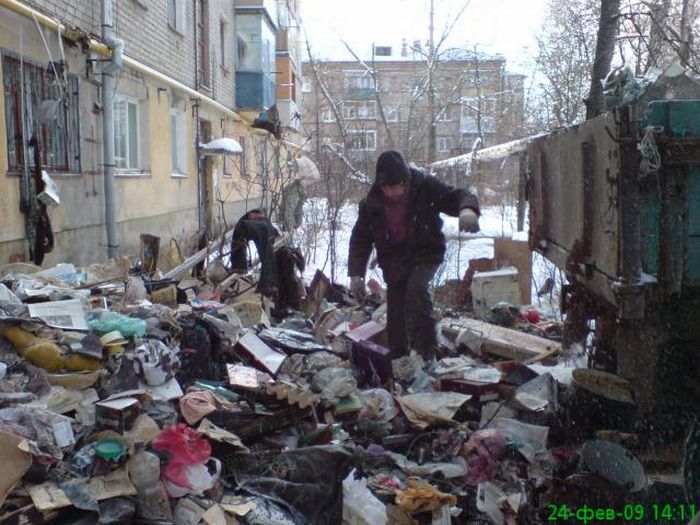 Самая грязная квартира (5 фото)