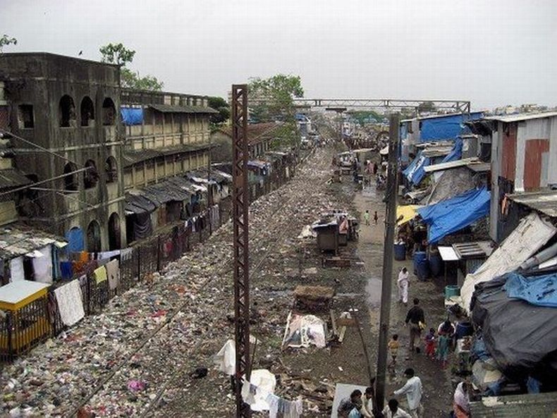 Трущобы Бомбея (44 фото)