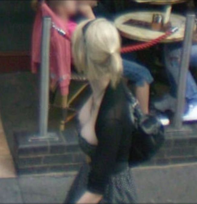 Симпатичная девушка из Лондона на картах Гугла (7 фото)