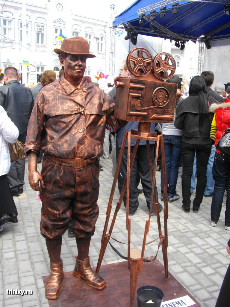 Чемпионат живых скульптур в Евпатории (57 фото)