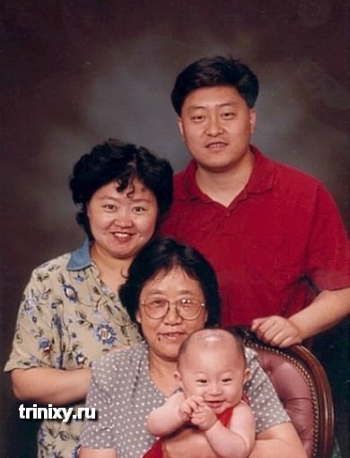 Смешные семейные фотографии (32 фото)