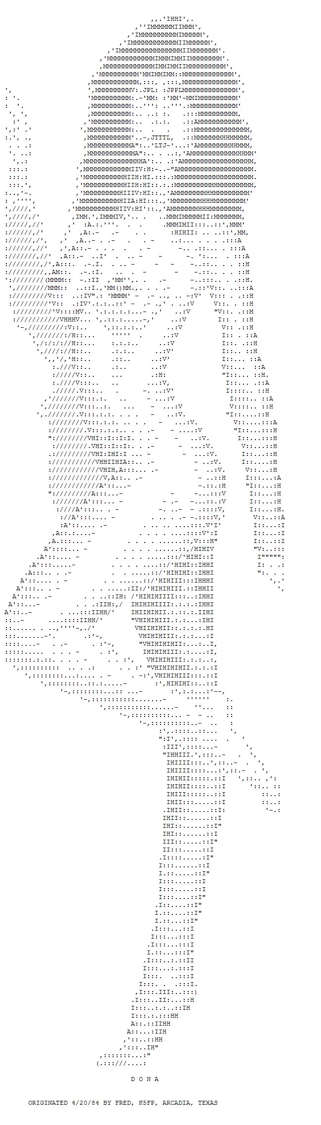 Эротика в ASCII (18 фото + 18 картинок) НЮ