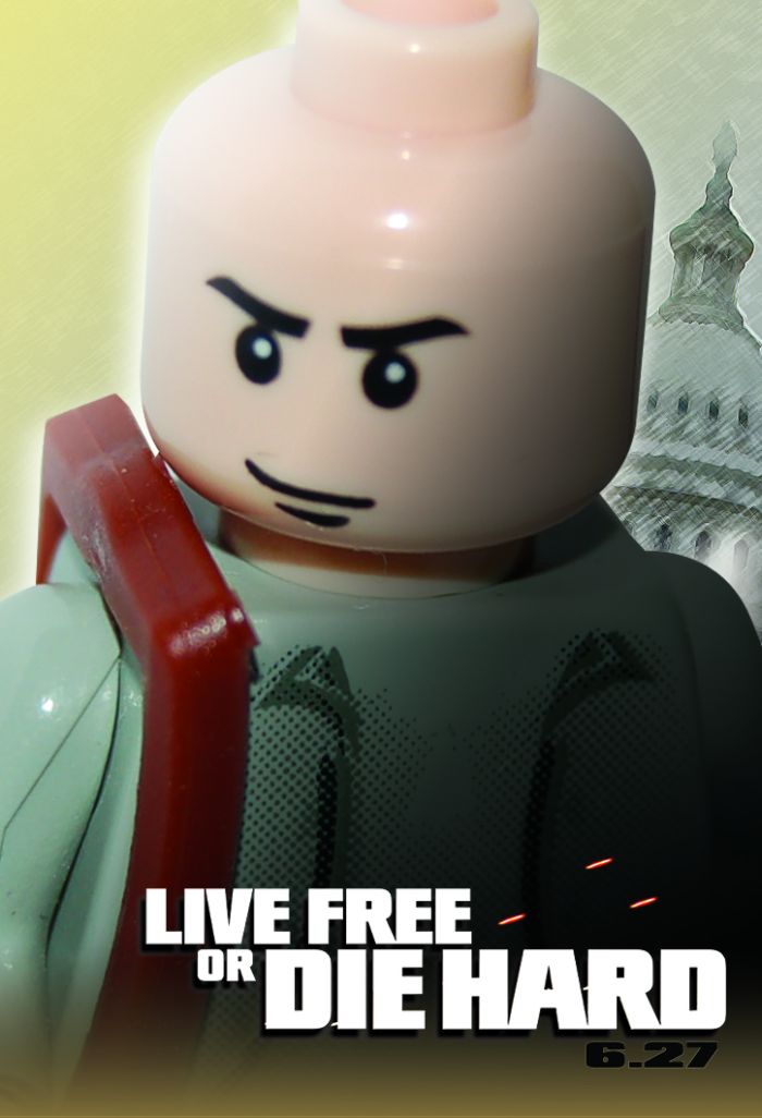 Постеры к кинофильмам из Lego (40 фото)