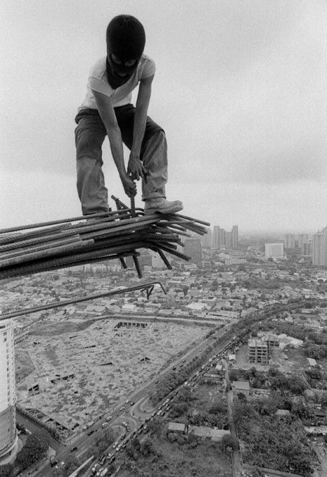 Китайские строители-высотники (23 фото)