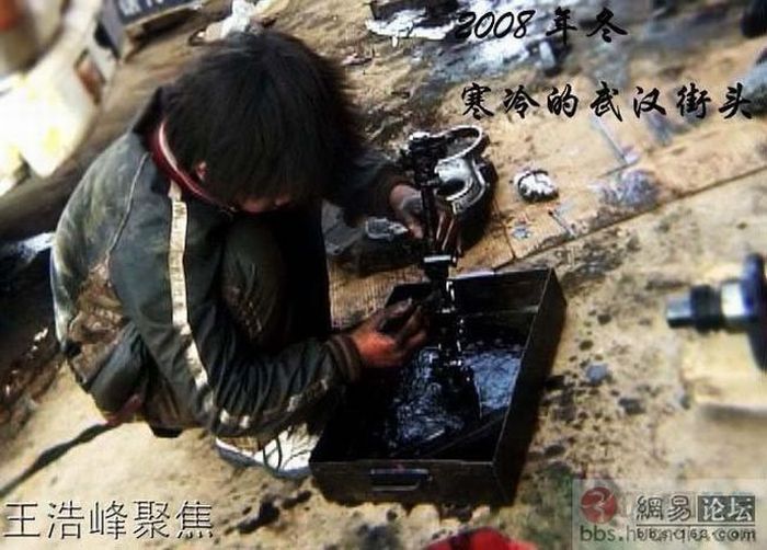 Детский труд в Китае (13 фото)