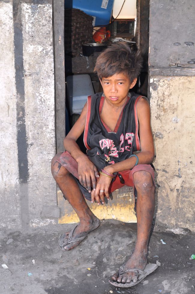Дети из филиппинских трущоб (23 фото)