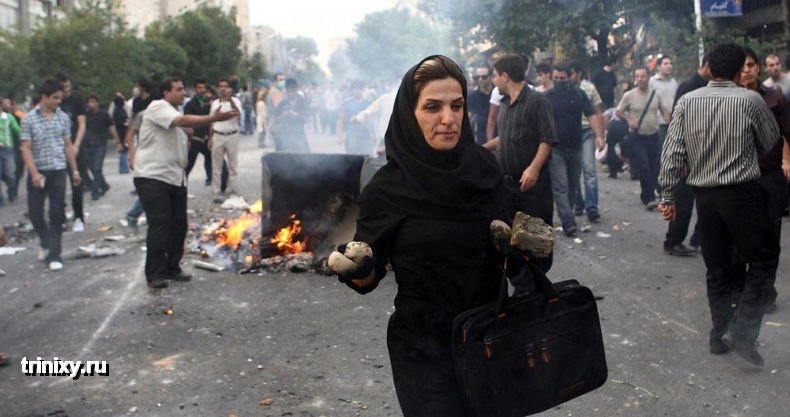 Акции протеста в Иране (108 фото)