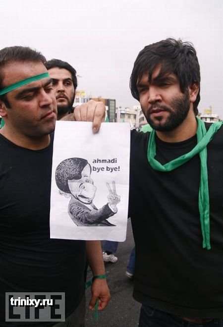Акции протеста в Иране (108 фото)
