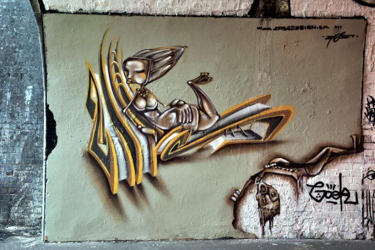 Симпатичное граффити (38 фото)