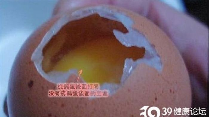 Только в Китае: поддельные куриные яйца (9 фото)